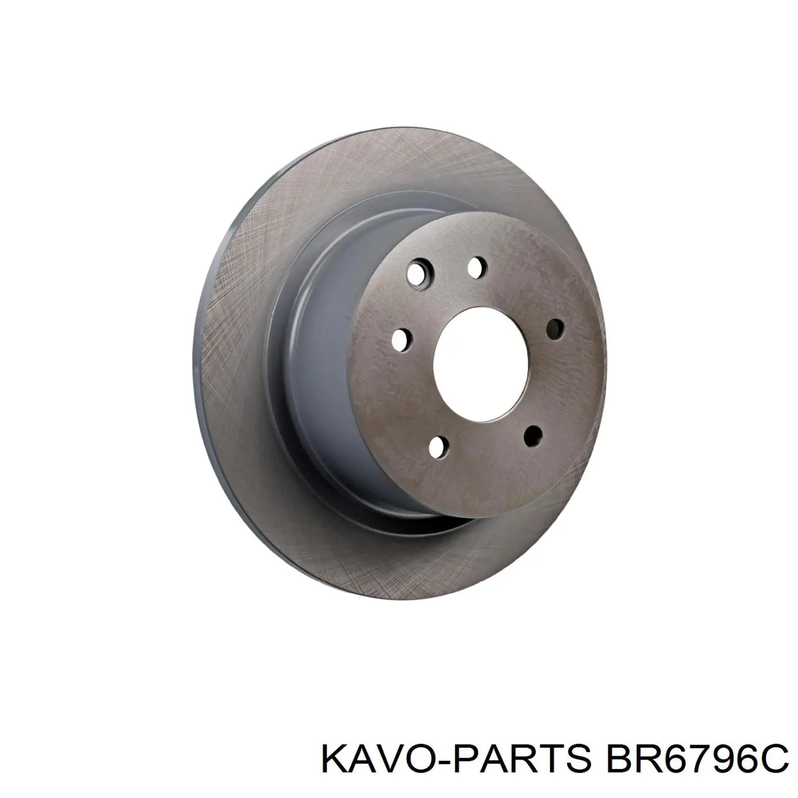 Купить BR6796C Kavo Parts Диск тормозной задний