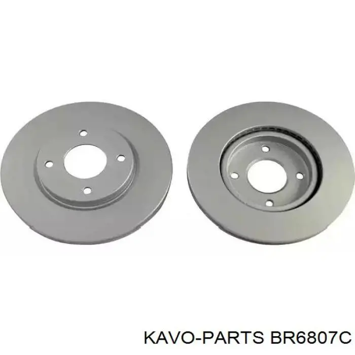 BR-6807-C Kavo Parts disco do freio dianteiro