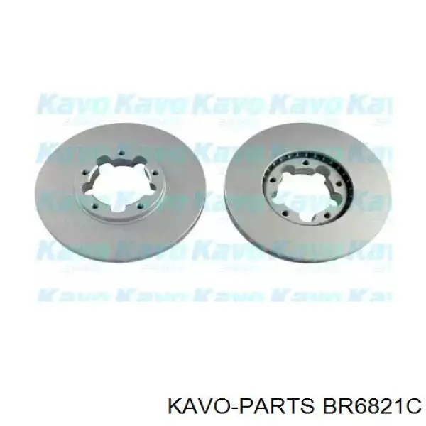 BR-6821-C Kavo Parts передние тормозные диски