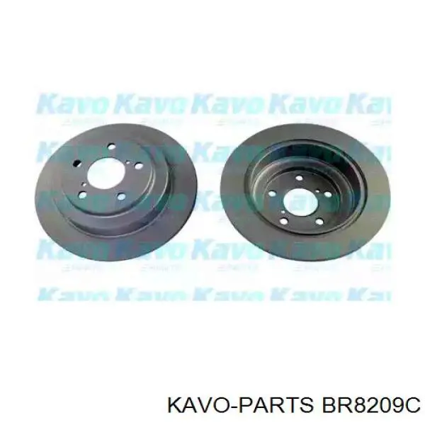 Тормозные диски BR8209C Kavo Parts