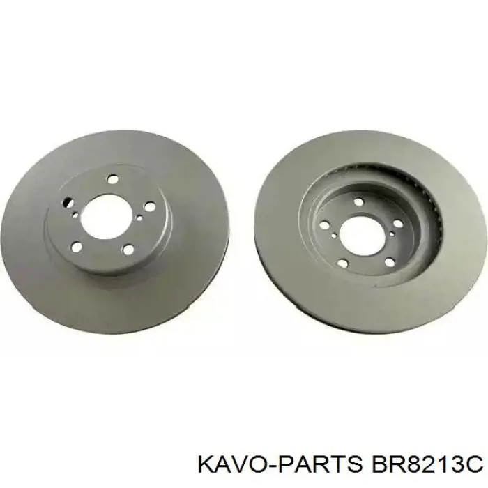 BR-8213-C Kavo Parts disco do freio dianteiro