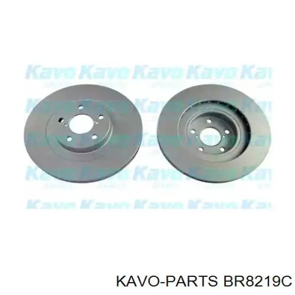 BR8219C Kavo Parts disco do freio dianteiro