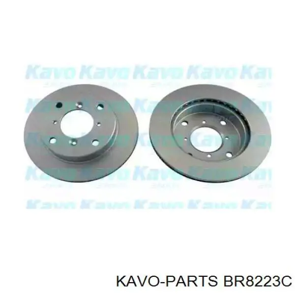 BR-8223-C Kavo Parts диск тормозной передний
