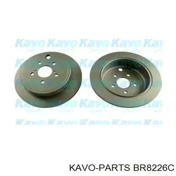 Тормозные диски BR8226C Kavo Parts