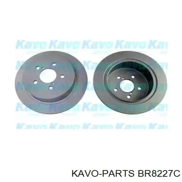 Тормозные диски BR8227C Kavo Parts