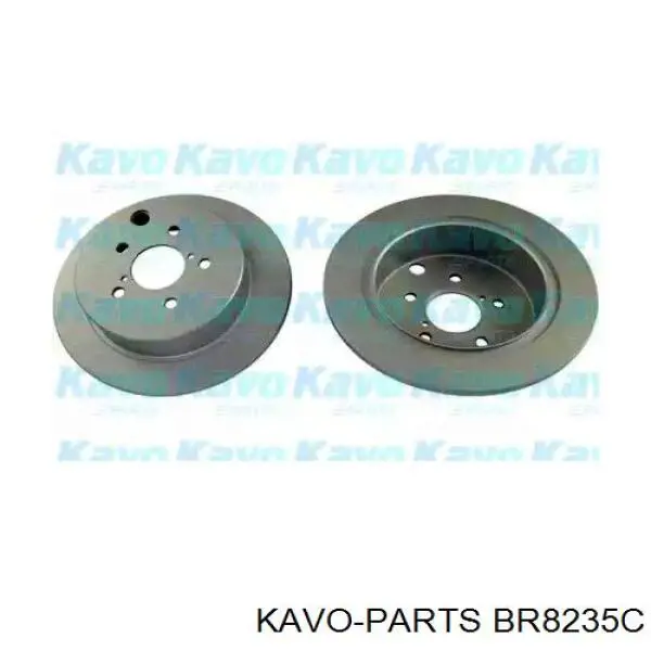 Тормозные диски BR8235C Kavo Parts