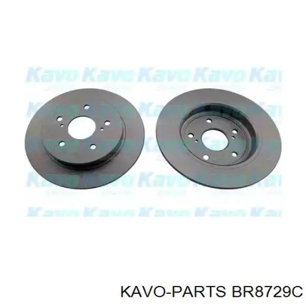 Тормозные диски BR8729C Kavo Parts