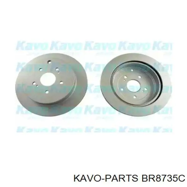 Тормозные диски BR8735C Kavo Parts