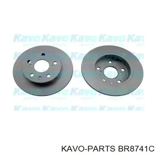 Тормозные диски BR8741C Kavo Parts