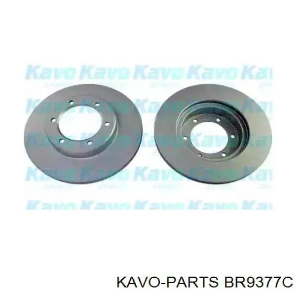 Передние тормозные диски BR9377C Kavo Parts