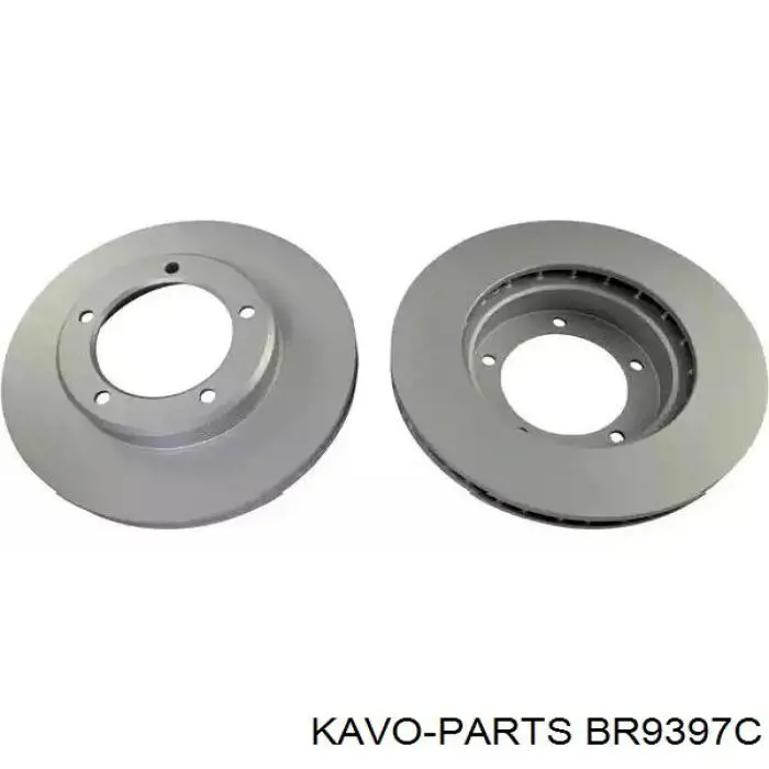 Передние тормозные диски BR9397C Kavo Parts