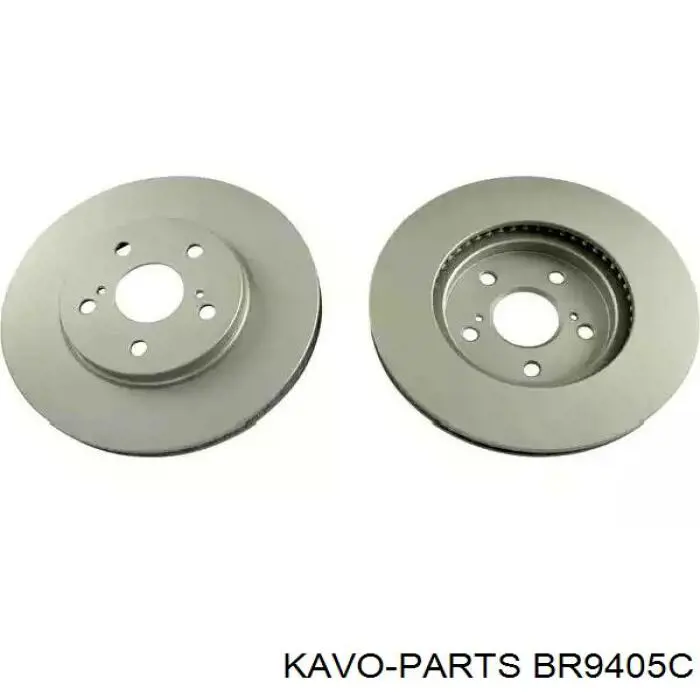 Передние тормозные диски BR9405C Kavo Parts