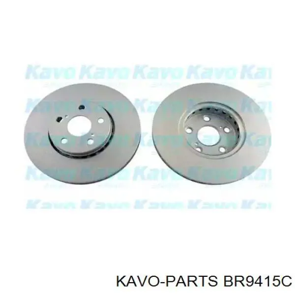 BR-9415-C Kavo Parts диск тормозной передний