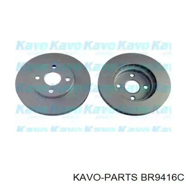 Передние тормозные диски BR9416C Kavo Parts