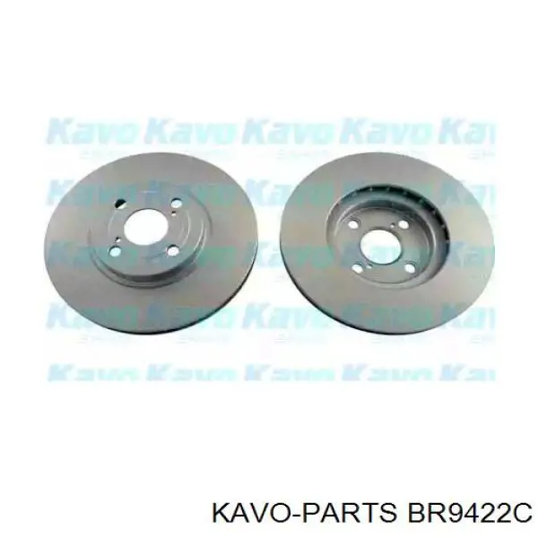 Передние тормозные диски BR9422C Kavo Parts