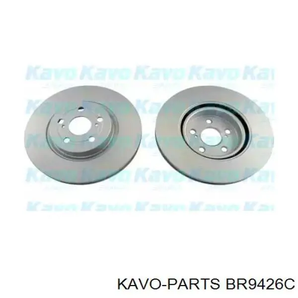 Передние тормозные диски BR9426C Kavo Parts