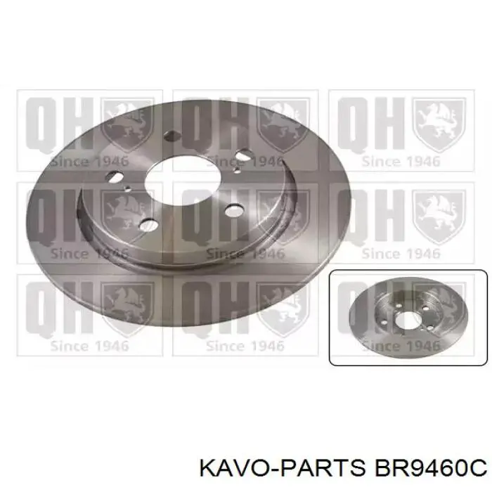 Задний тормозной диск Kavo Parts BR9460C цена, от 27.97 USD