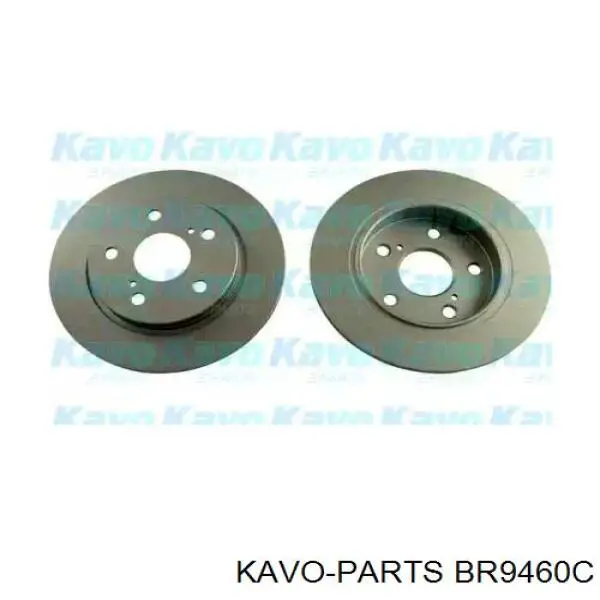 BR-9460-C Kavo Parts disco do freio traseiro