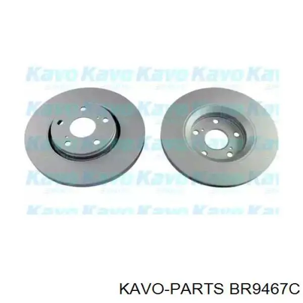 BR-9467-C Kavo Parts disco do freio dianteiro