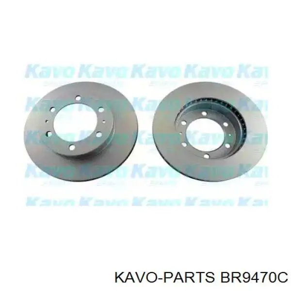 Передние тормозные диски BR9470C Kavo Parts