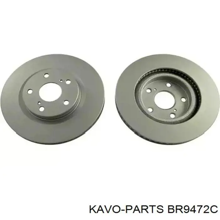 BR-9472-C Kavo Parts disco do freio dianteiro