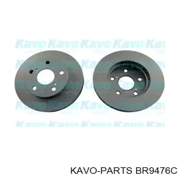 Передние тормозные диски BR9476C Kavo Parts