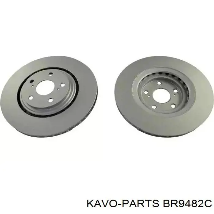 Передние тормозные диски BR9482C Kavo Parts