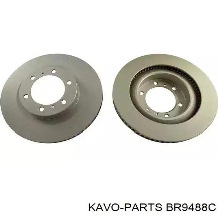 BR-9488-C Kavo Parts disco do freio dianteiro