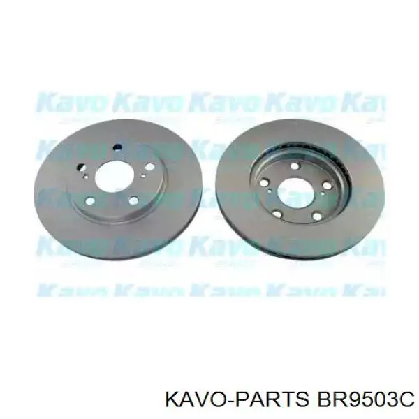Диск тормозной передний Kavo Parts BR9503C