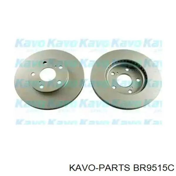 Передние тормозные диски BR9515C Kavo Parts