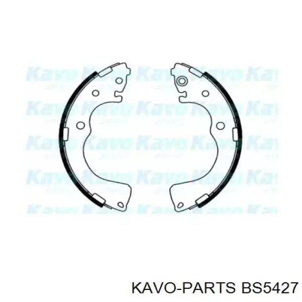 Задние барабанные колодки BS5427 Kavo Parts