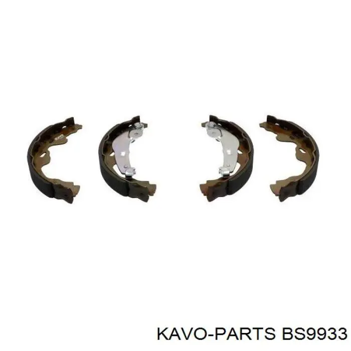 Zapatas de frenos de tambor traseras BS9933 Kavo Parts