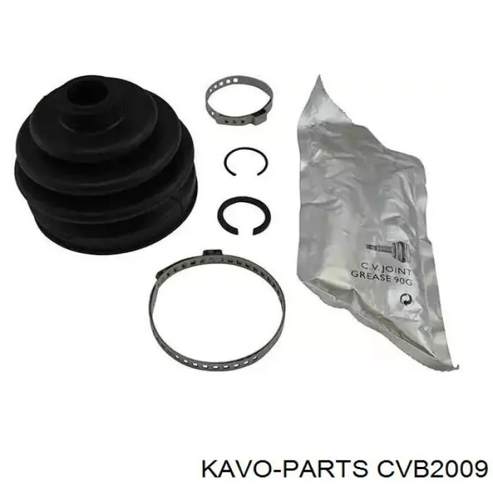 Fuelle, árbol de transmisión delantero exterior CVB2009 Kavo Parts