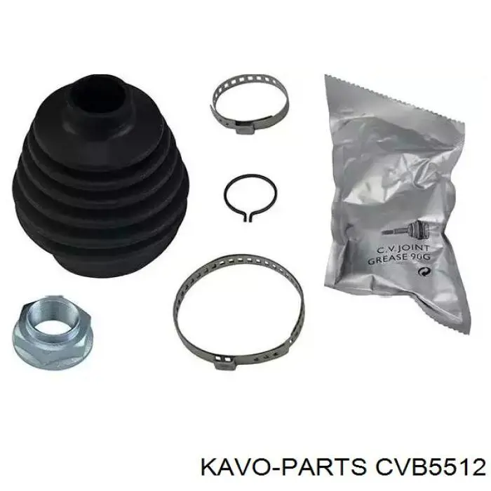 Пыльник ШРУСа внутренний, передней полуоси Kavo Parts CVB5512