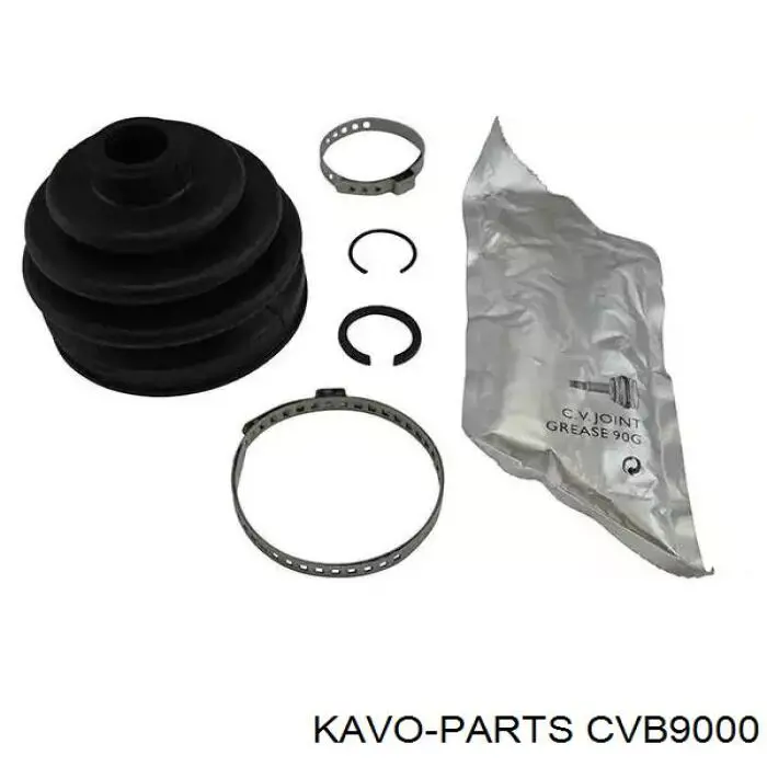 Fuelle, árbol de transmisión delantero exterior CVB9000 Kavo Parts