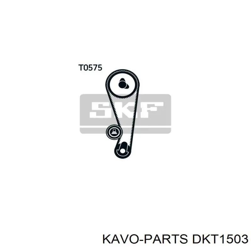 Купить DKT1503 Kavo Parts Комплект ГРМ