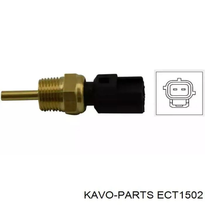 Датчик температуры охлаждающей жидкости Kavo Parts ECT1502