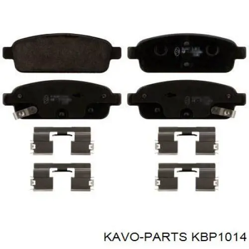 Колодки Kavo Parts KBP1014 цена, от 21.94 USD