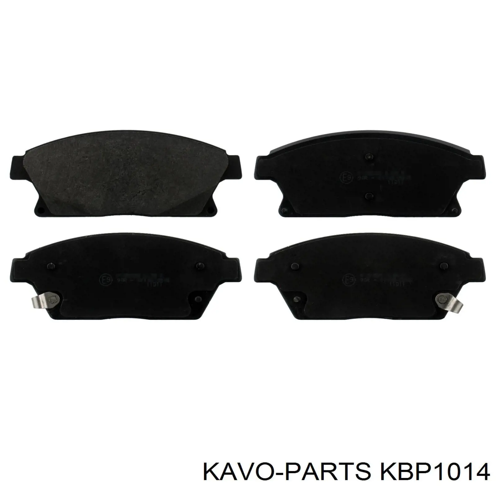 Тормозные колодки Kavo Parts KBP1014