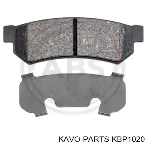 Задние дисковые колодки Kavo Parts KBP1020