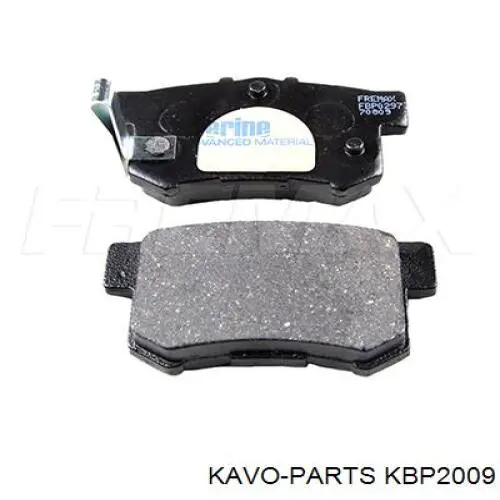 Колодки дисковые  Kavo Parts KBP2009 цена, от 17.03 USD