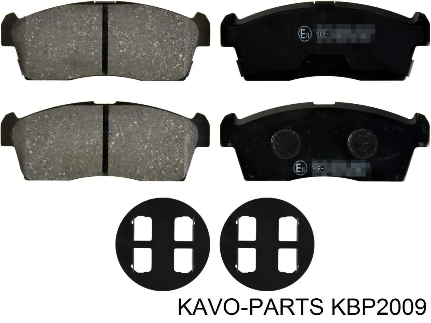 Задние дисковые колодки Kavo Parts KBP2009