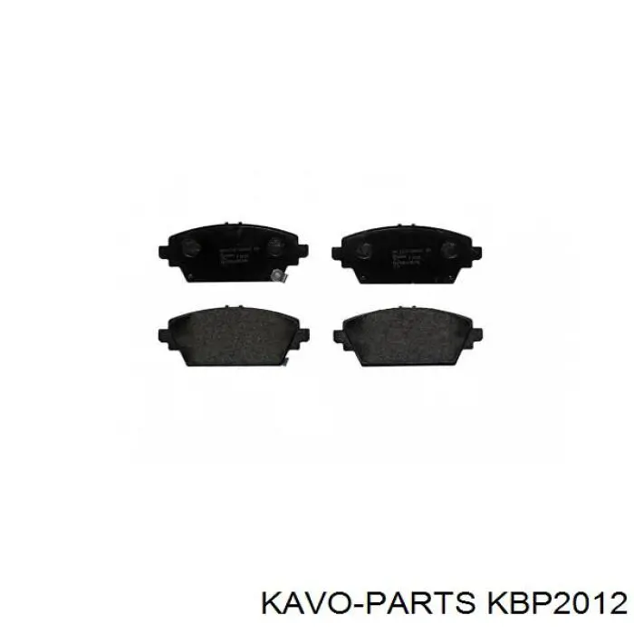 Тормозные колодки Kavo Parts KBP2012