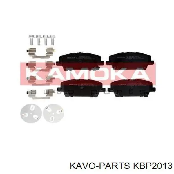 Колодки Kavo Parts KBP2013 цена, от 16.58 USD