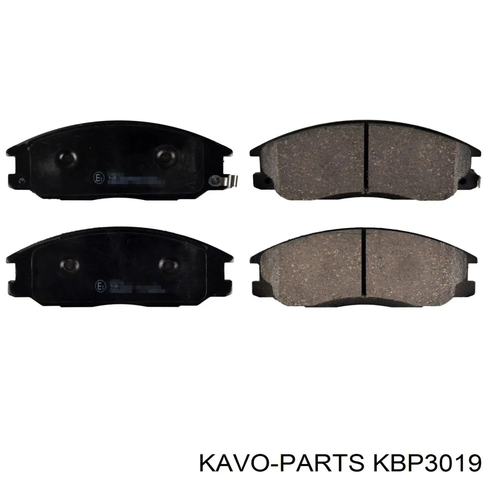 Тормозные колодки Kavo Parts KBP3019