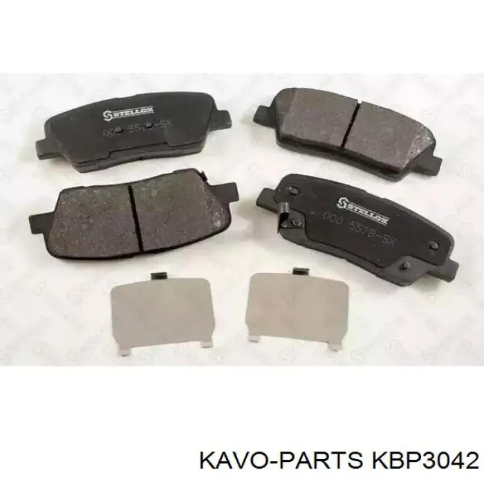 Передние тормозные колодки KBP3042 Kavo Parts