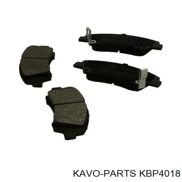 Колодки Kavo Parts KBP4018 цена, от 22.15 USD