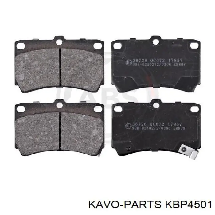 Передние тормозные колодки KBP4501 Kavo Parts