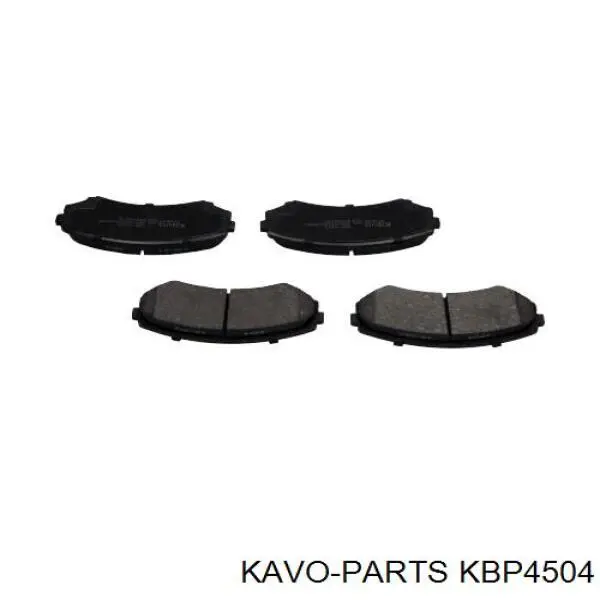 Тормозные колодки Kavo Parts KBP4504