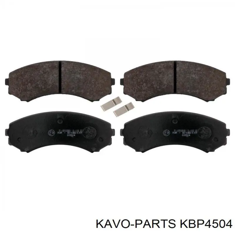 KBP4504 Kavo Parts Колодки передние